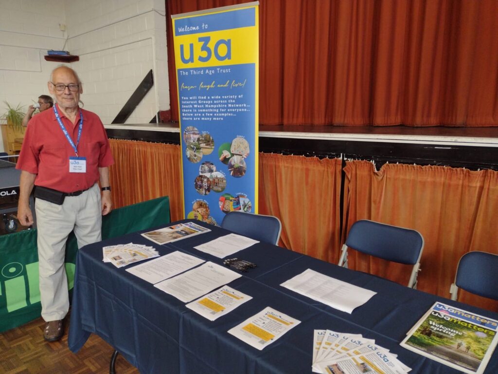 u3a at local community event